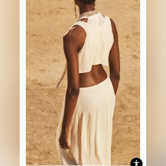 Zara Limited Edition Contrasting Dress - Picture 3 of 8